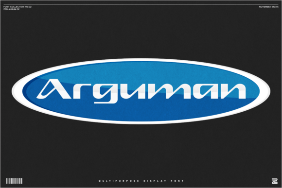 Arguman: A Modern Display Font for Editorial Design