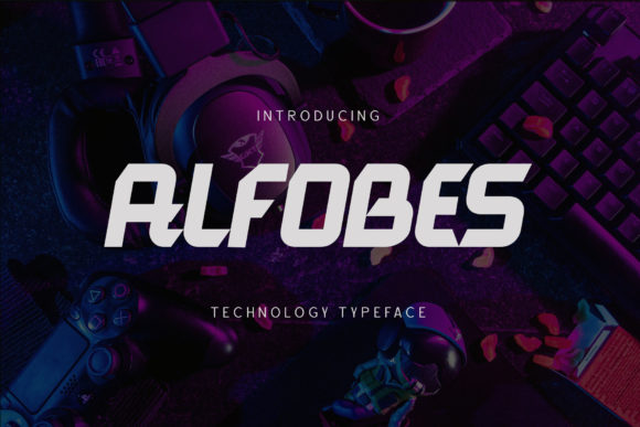 Boost Your Campaigns with Alfobes: A Futuristic Display Font