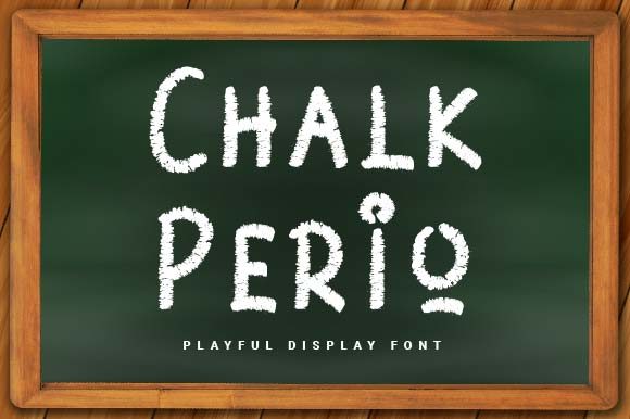 Chalk Perio: A Playful Display Font for Engaging Visuals