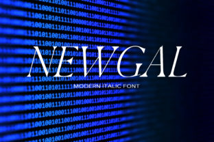 Discover Newgal: A Modern Display Font for Editorial Design