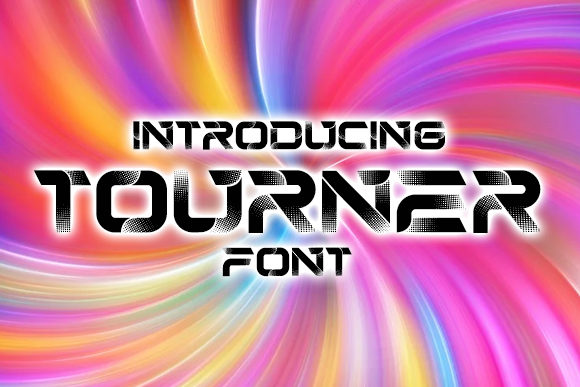 Discover Tourner: A Versatile Techno Display Font for Editorial Design