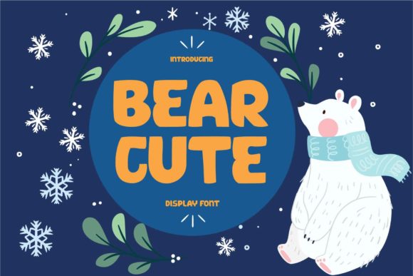 Enhance Your Brand with Bear Cute: A Friendly Display Font