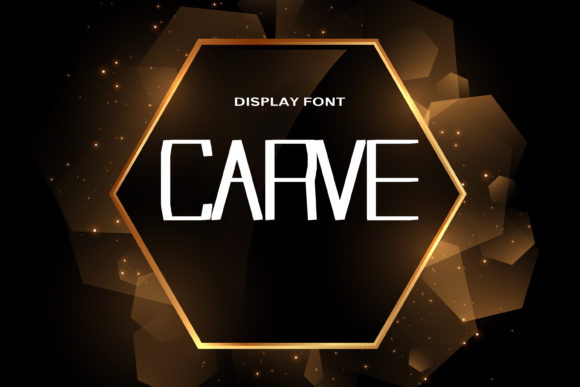 Enhance Your Brand with Carve: A Bold Display Font