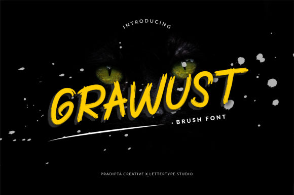 Enhance Your Craft Projects with Grawust Font