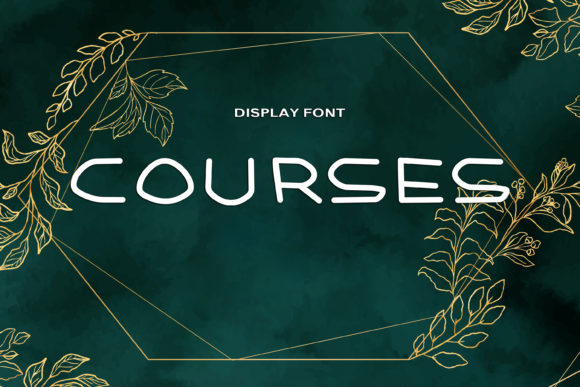 Enhance Your Editorial Design with Courses Font