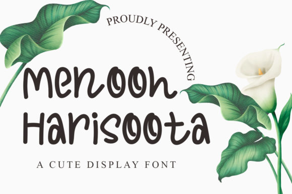 Enhance Your Visuals with Menooh Harisoota Font