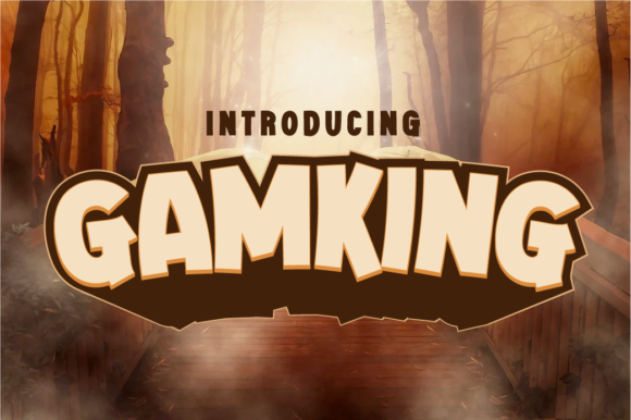 Enhance Your Web Design with Gamking Font