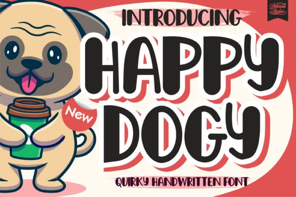 Happy Dogy: A Playful Display Font for Eye-Catching Campaigns