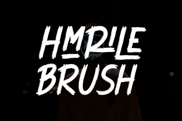 Hmrile Brush: A Fresh and Natural Display Font for Editorial Design