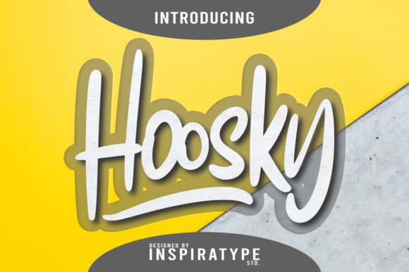 Hoosky: A Fun and Quirky Display Font for Creative Projects