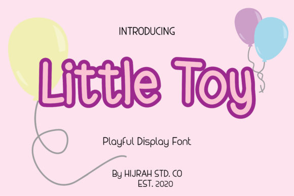 Little Toy: A Playful Display Font for Engaging Web Designs