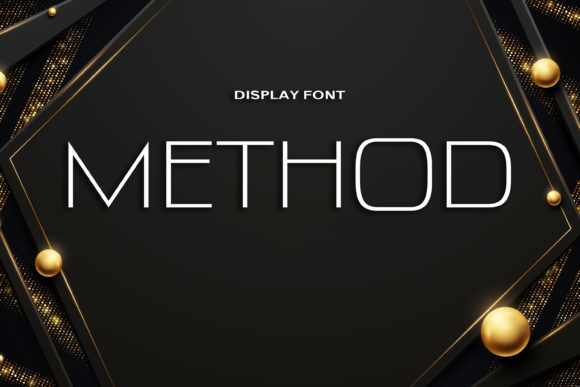 Method: A Fresh, Thin Display Font for Eye-Catching Campaigns