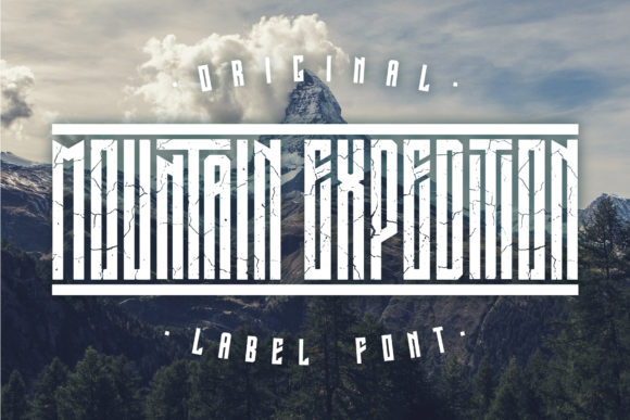 Mountain Expedition: A Bold and Stylish Font for Web Design