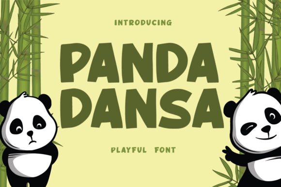 Panda Dansa: A Playful Font for Crafters and Creators