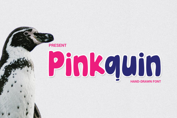 Pinkquin: A Bold and Fun Font for Editorial Design