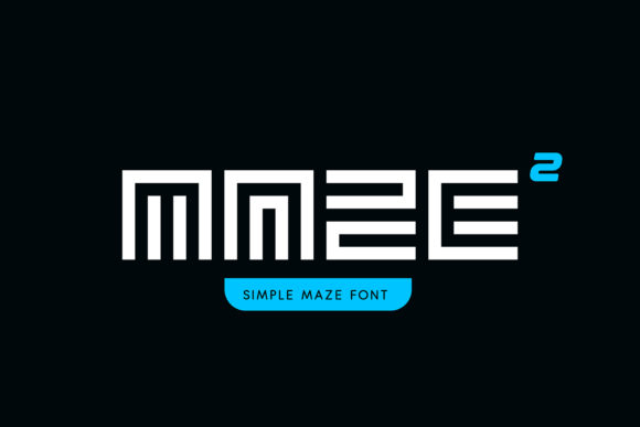 SimpleMaze: A Unique Display Font for Modern Web Design