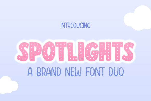 Spotlights: A Stylish Display Font for Web Design