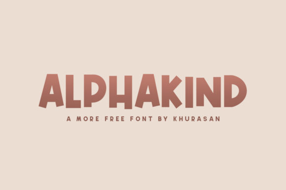 Transform Your Brand with Alphakind: A Modern Display Font