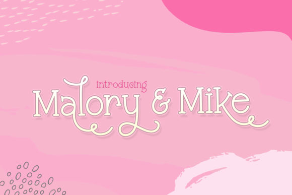 Transform Your Brand with Malory and Mike: A Dreamy Display Font