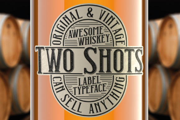Two Shots: A Classic Display Font for Modern Web Design