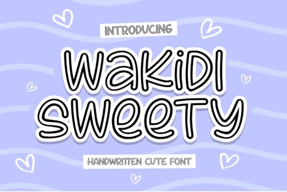 Wakidi Sweety: A Friendly Display Font for Engaging Campaigns